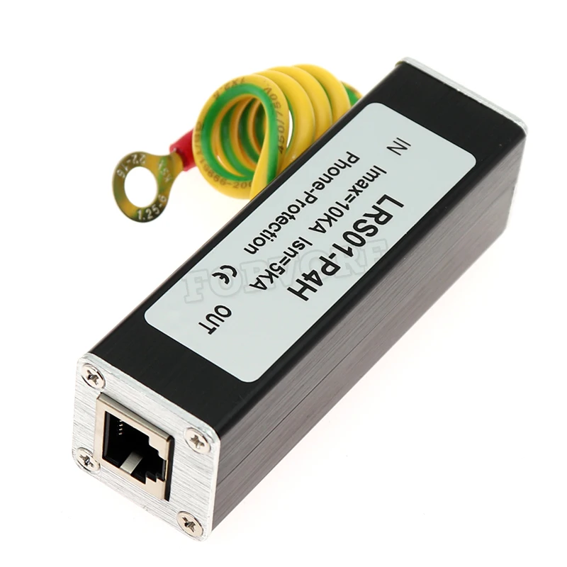 Телефонная Молниезащита телефонная линия arrester RJ11thunder протектор для модема (ISDN ADSL)