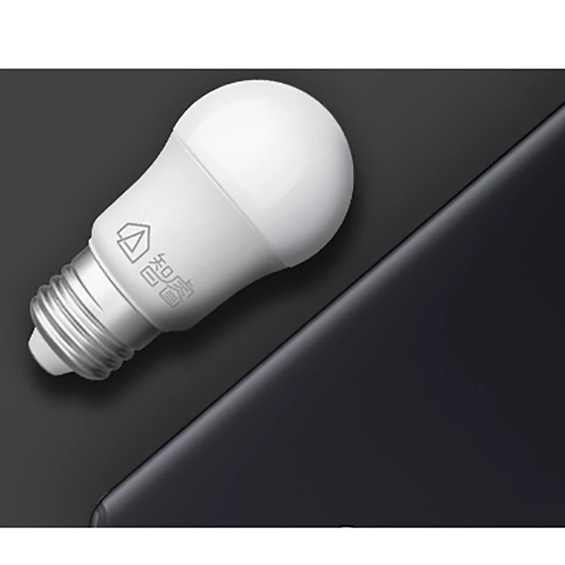 Новейшая светодиодная лампа Xiaomi ZHIRUI 5W E27 6500K 500lum белого цвета для домашнего