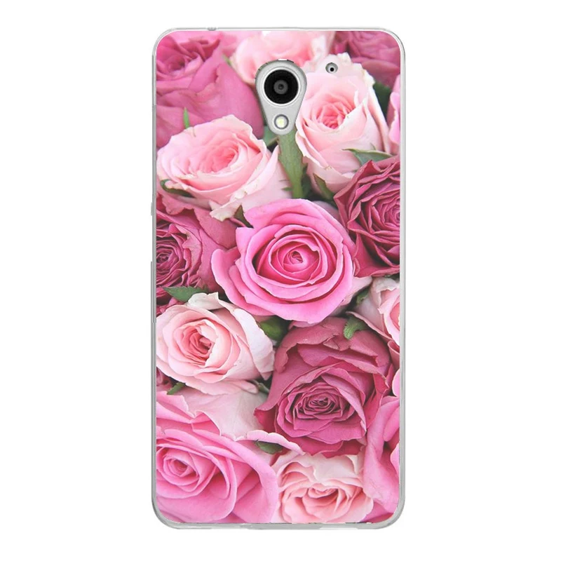 For ZTE A510 Fashion Colorful Flower Flora Smile Face Painted Cute Pattern Clear Soft TPU Silicone Case B078 |