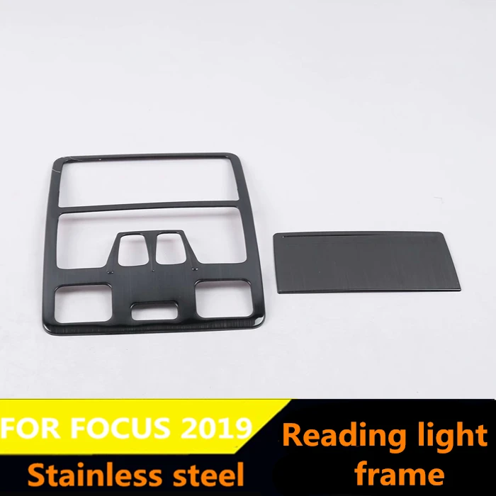 Внутреннее переднее освещение для чтения блестящий чехол рамка лампы панель из