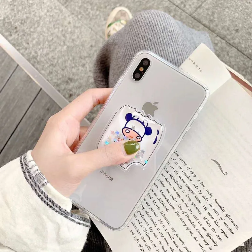 Декомпрессии корова Малый воды сумка для oppo r9 r11 r11s мобильного телефона чехол r15