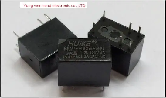 Новинка, реле для телекоммуникации, 5 В, фотосессия, HK23FDC5VSHG, 5 в постоянного тока, 5 в постоянного тока, 5 В, HUIKE, 6 контактов, бесплатная доставка