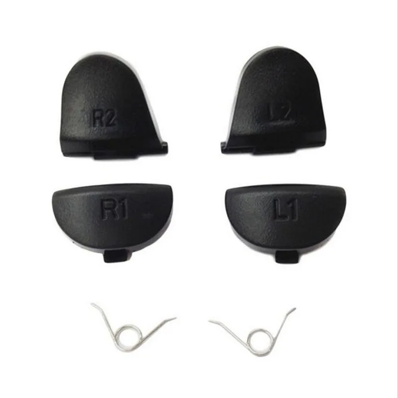 L1 R1 + L2 R2 w/пружинный триггер кнопки контроллера геймпад запчасти для ремонта