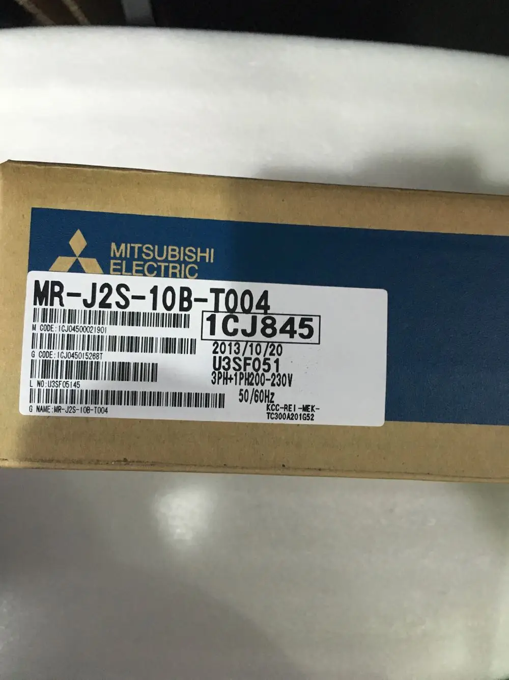 

Servo drive MR-J2S-10B-T004 , Original new within box , 12 months warranty , fastly shipping