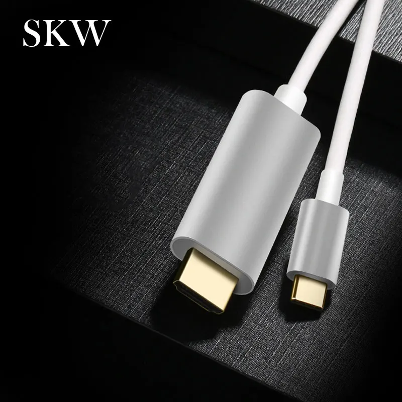 SKW T C001 type C к HDMI конвертер адаптер 4 K/60 HZ для ноутбука Apple huawei Macbook Pro подсоединения