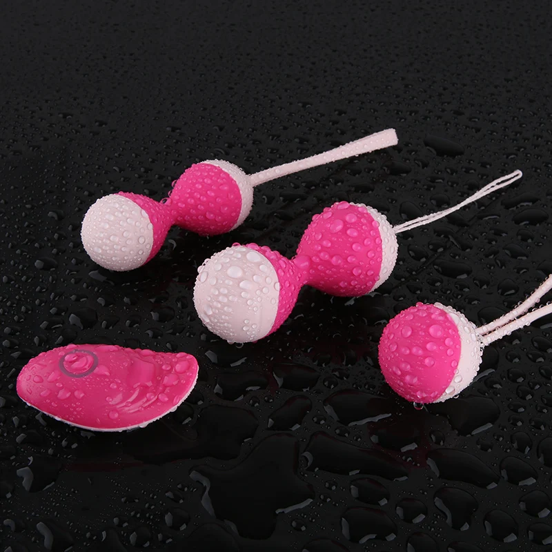 Вагинальные шарики Кегеля вибрирующие яйца с пультом дистанционного управления