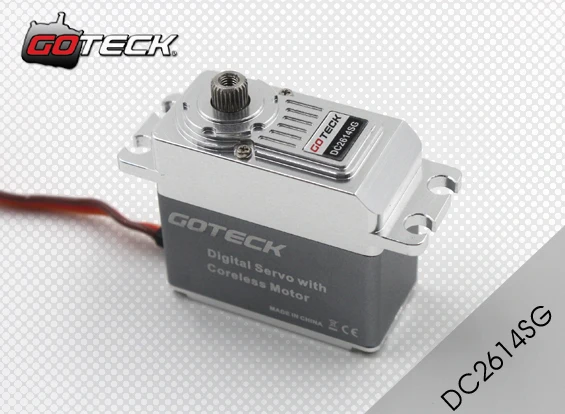 Goteck DC2614SG цифровой безсердечный высококачественный стандартный серводвигатель с