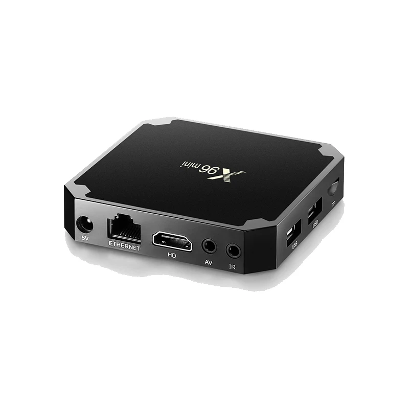 [X96 Mini] Android 7 1 Smart TV BOX 2GB16GB 1GB8GB четырехъядерный процессор Amlogic S905W 4K 30tps WiFi 2 4 GHz X96mini IPTV