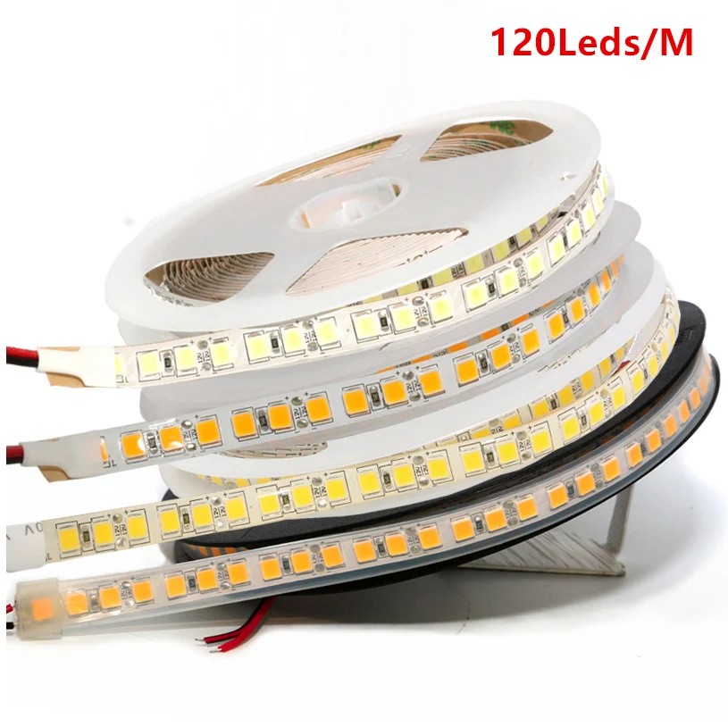 Водонепроницаемый светодиодный светильник 5054 SMD 300/600 светодиодный s гибкий светодиодный светильник DC 12 В для внутренней кухни теплый белый ярче, чем 5630 5050
