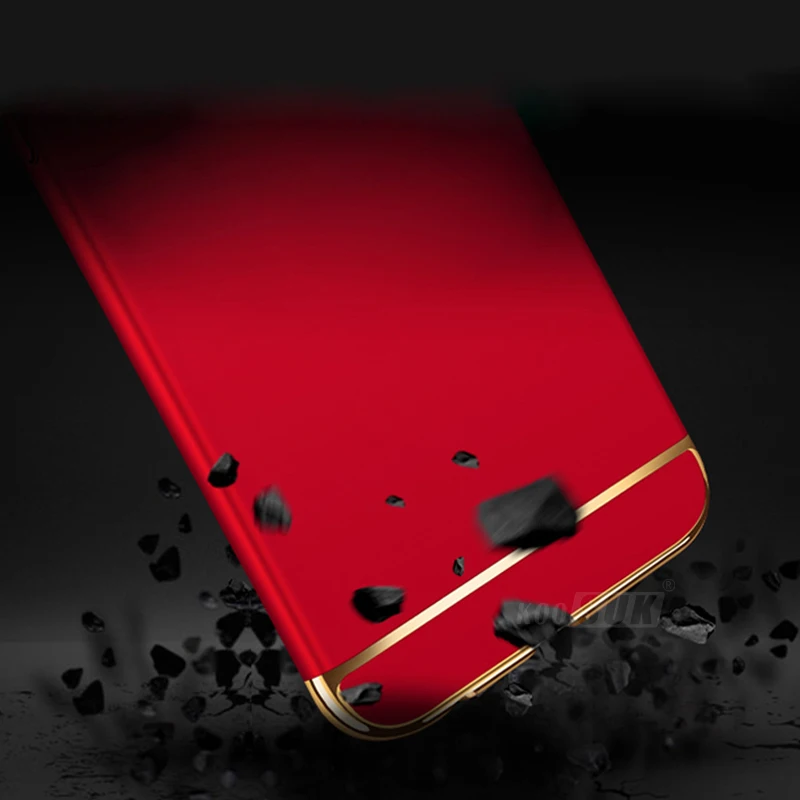 Роскошный чехол для Huawei P Smart 3 в 1 с полной защитой Ультратонкий Жесткий Чехол
