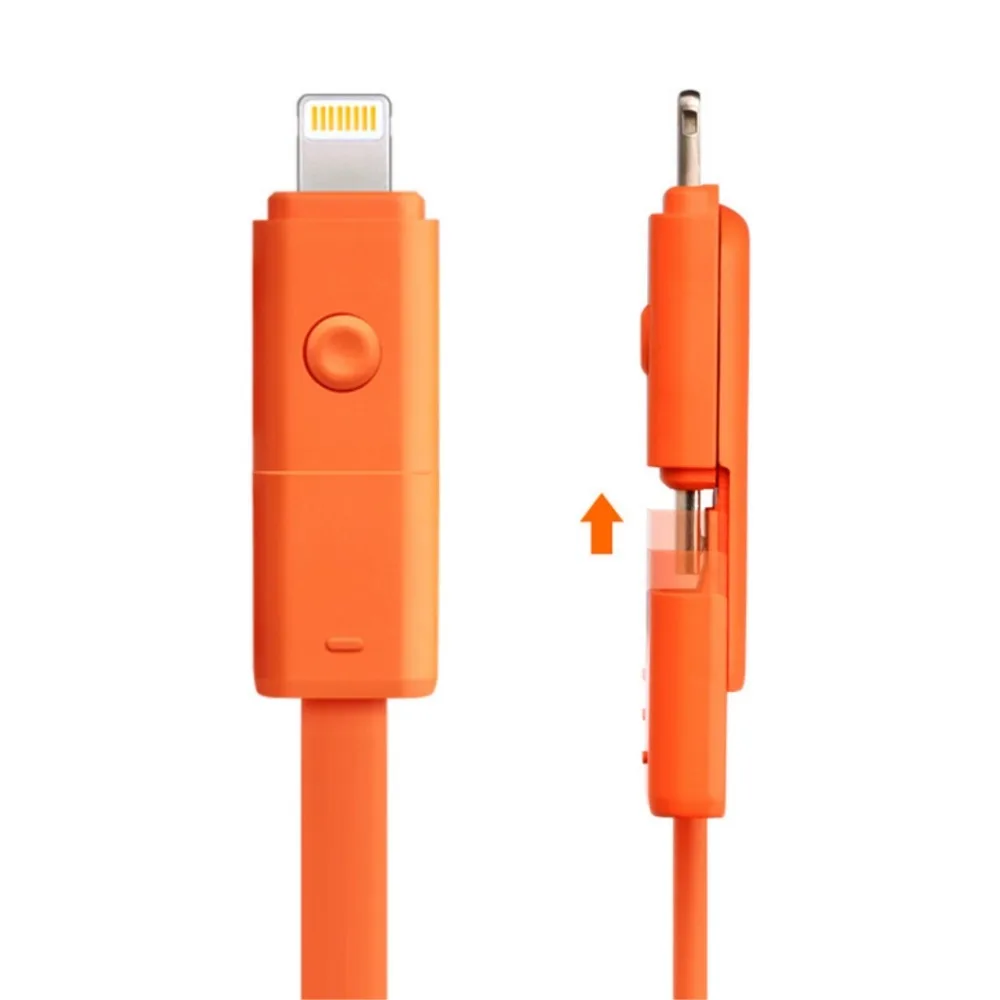 Кабель Micro Usb для IPhone Запасных Частей 2 В 1 Зарядки линия Мобильный Телефон Samsung