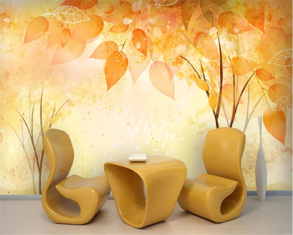 Фотообои на заказ с изображением оранжевого дерева|mural wallpaper|wall mural wallpaperphoto wall murals