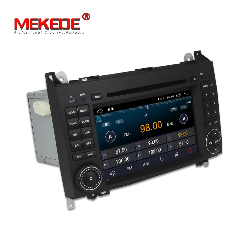 MEKEDE Android 7 1 Quad core автомобильный DVD для Benz Sprinter Vito W169 W245 W469 W639 B200 gps wifi 2G Оперативная