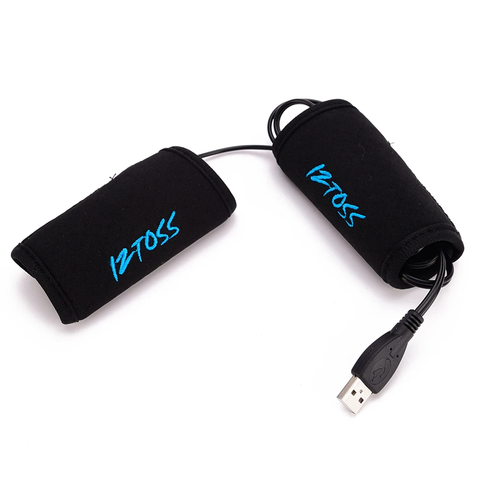 Пара мотоциклетных велосипедов USB электрическая грелка рукоятки Грипсы