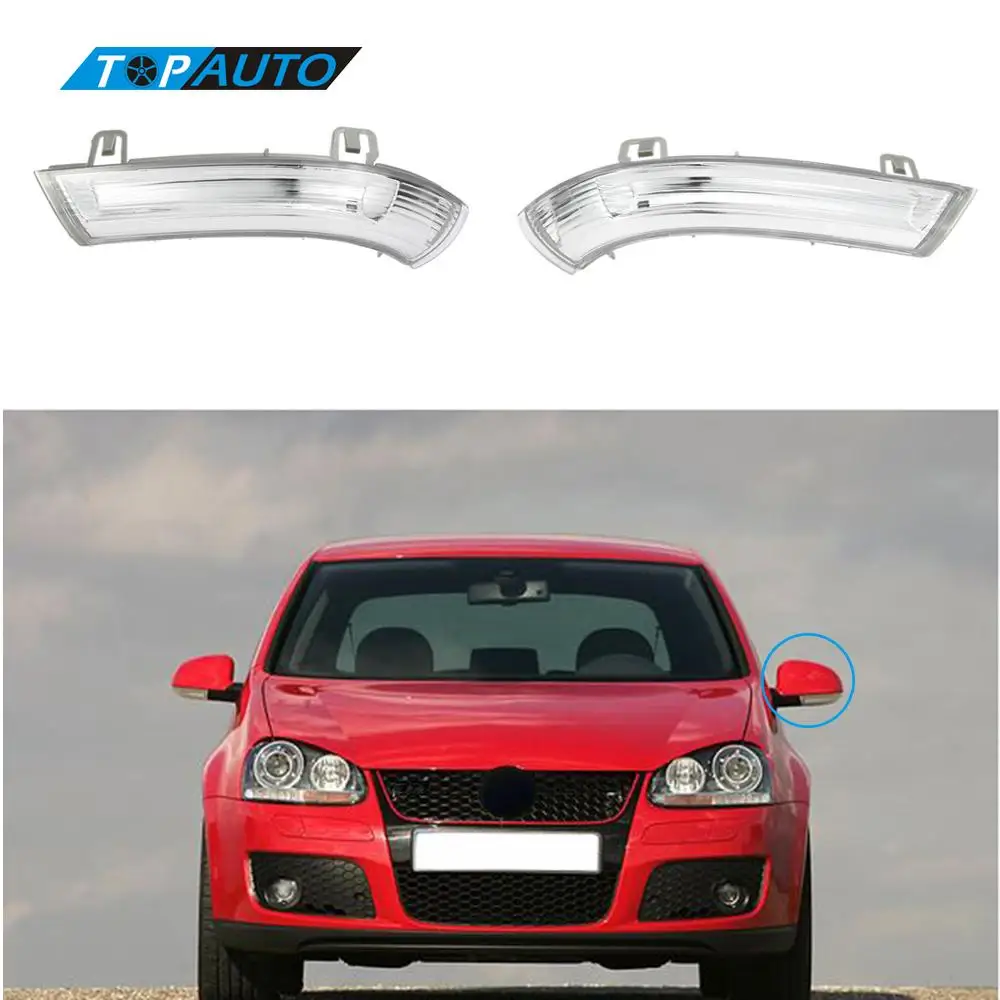 Стайлинг автомобиля левое боковое крыло зеркало индикатор поворота лампа для VW