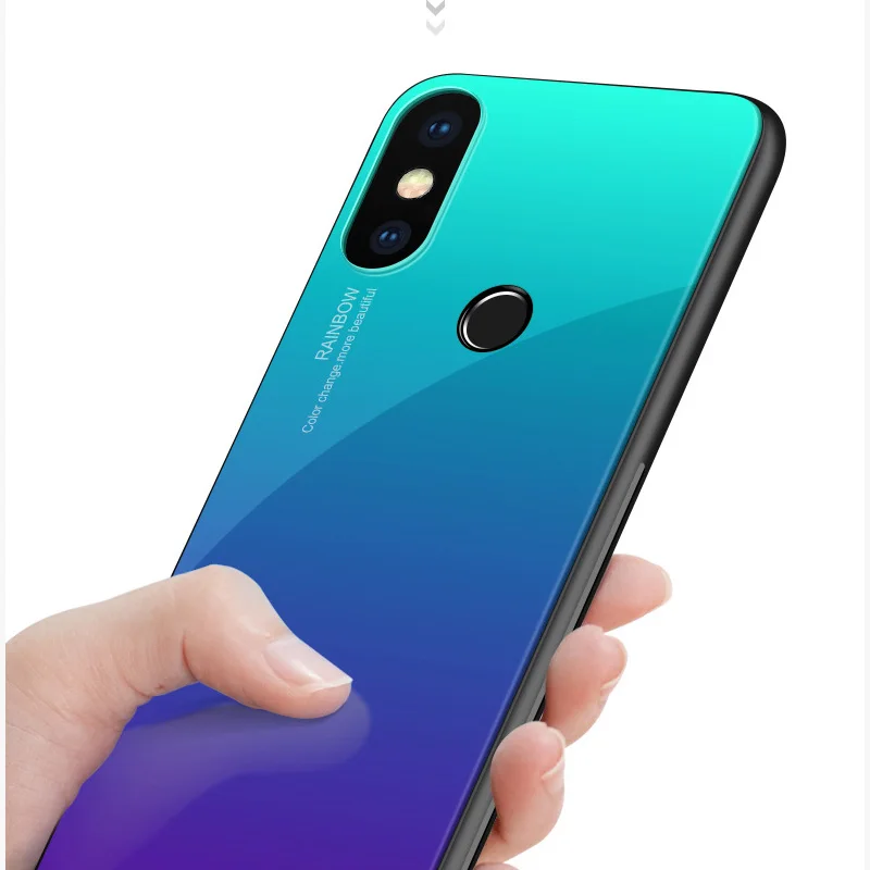 2 шт. закалённое Защитное стекло для Xiaomi Mi 8 Стекло чехол Роскошные Защитная