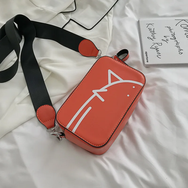 2019 новый мультфильм печати сумка со свиньей Дамы Досуг дизайнер животных коробка