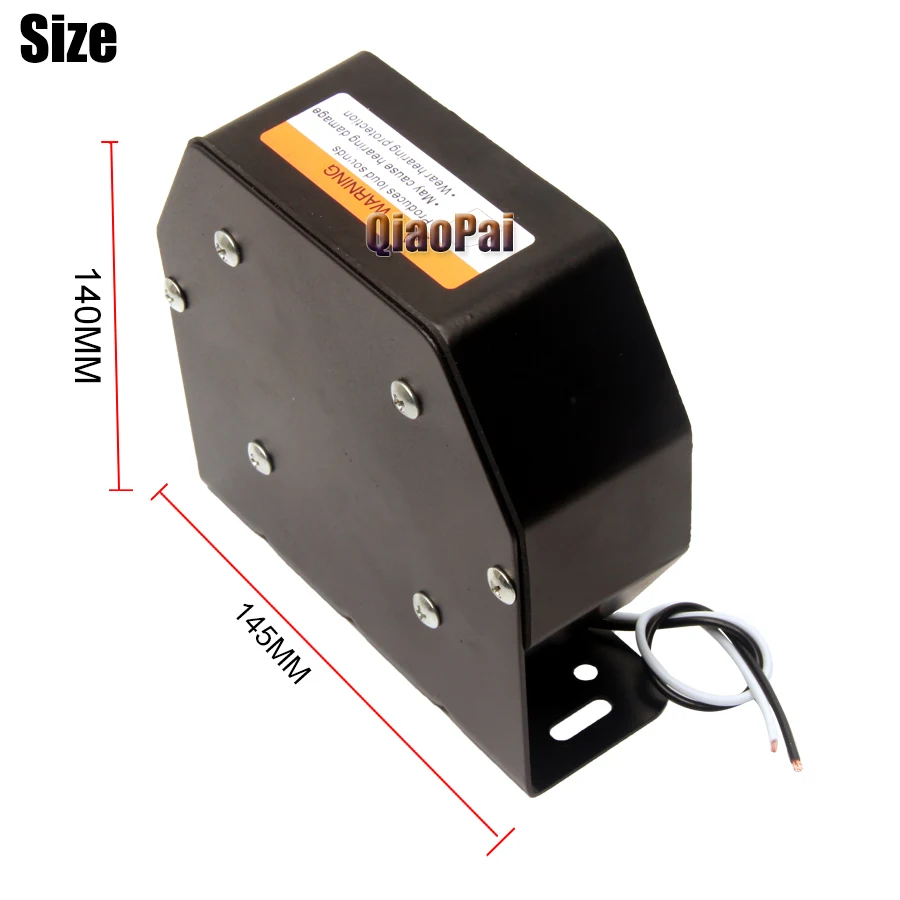 Беспроводная сигнальная сирена ультра тонкий громкоговоритель 200 Вт 12В/24В