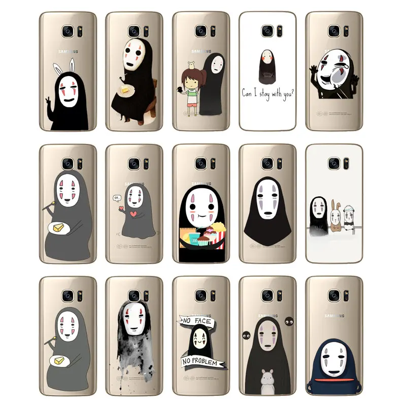 N357 No Face Man Мягкий силиконовый чехол из ТПУ для samsung Galaxy Note 3 4 5 8 9 10 M10 M20 M30 Grand Prime Case |