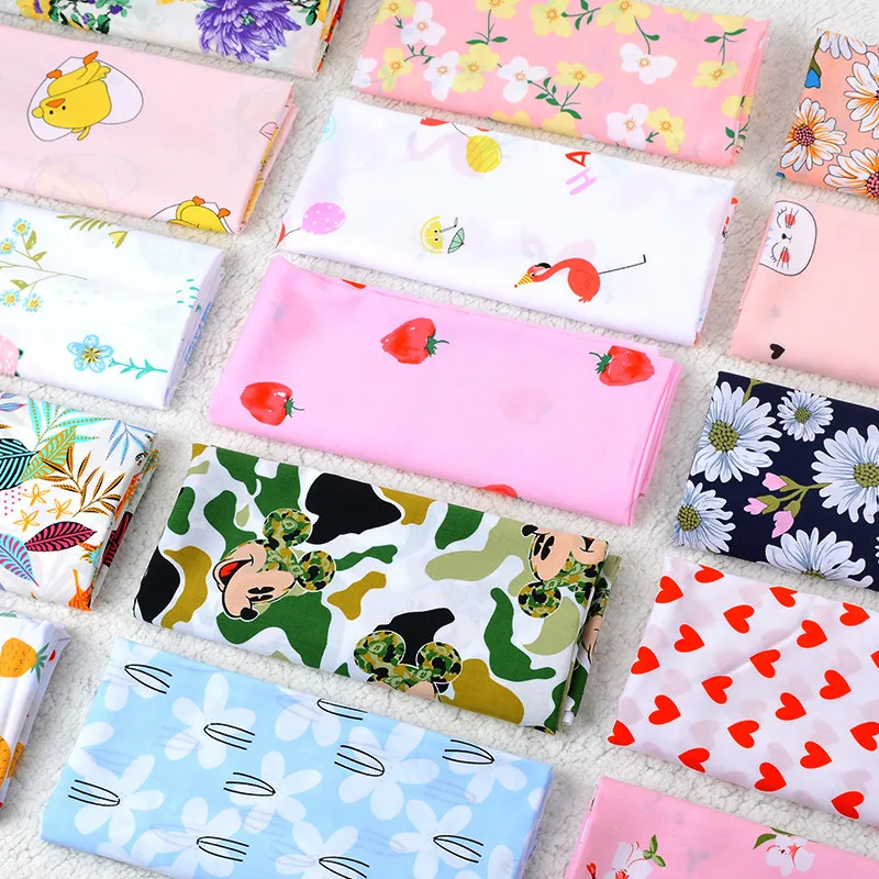 143 см широкая искусственная хлопковая ткань для летнего платья измеритель