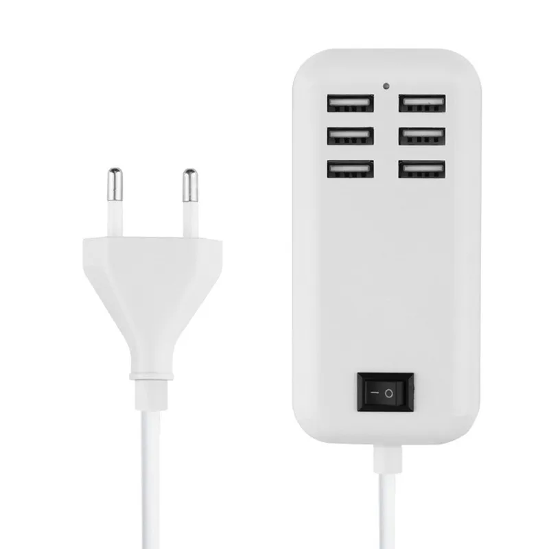 Зарядное устройство Faichoy с 6 USB портами 5 В/3 А|charger quick|us usb chargerusb charger |