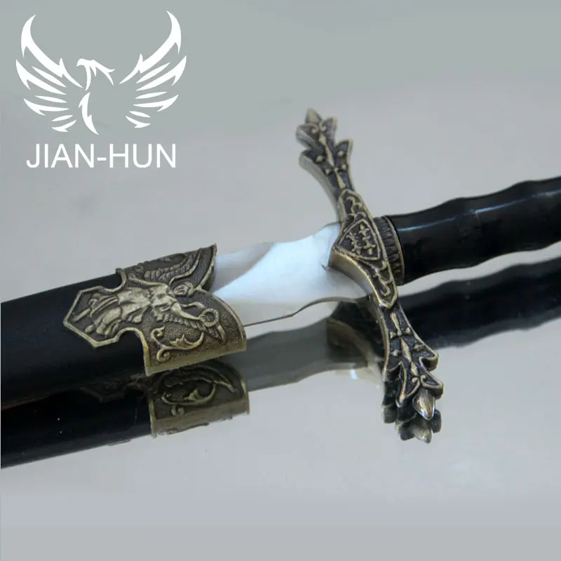 Модные подарки красивый резной средневековый меч лезвия из нержавеющей стали