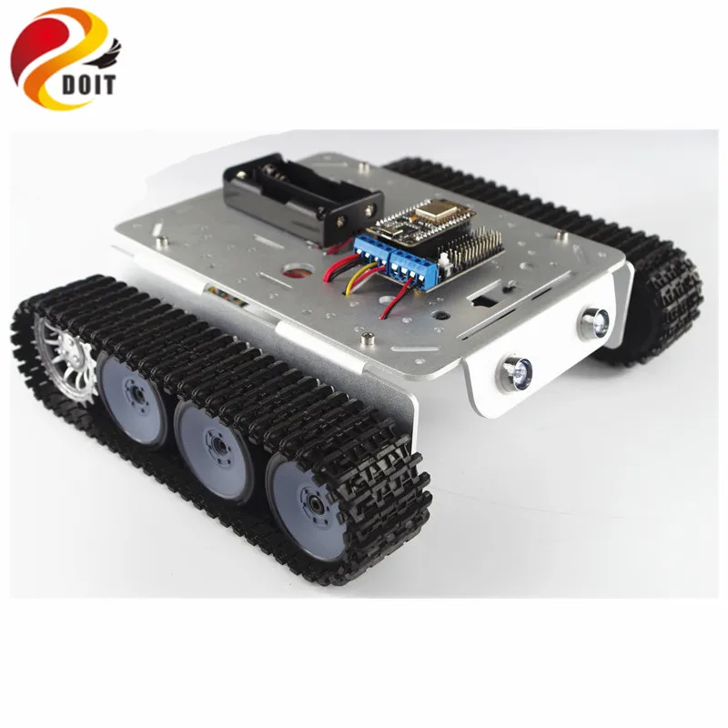 Официальный DOIT TP200 гусеничный Танк шасси Робот Модель автомобиля Android Apple