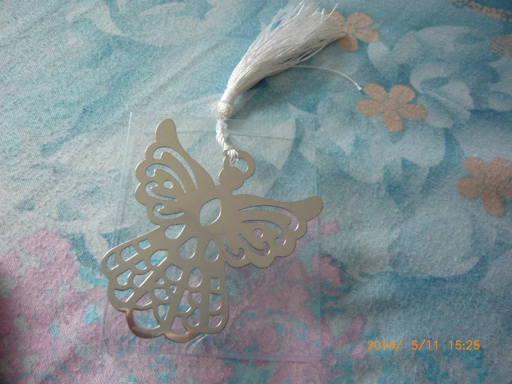 

wedding favor gift and giveaways for guests--Book Lovers Collection Angel Bookmark baby shower birthday party favors 100pcs/lot