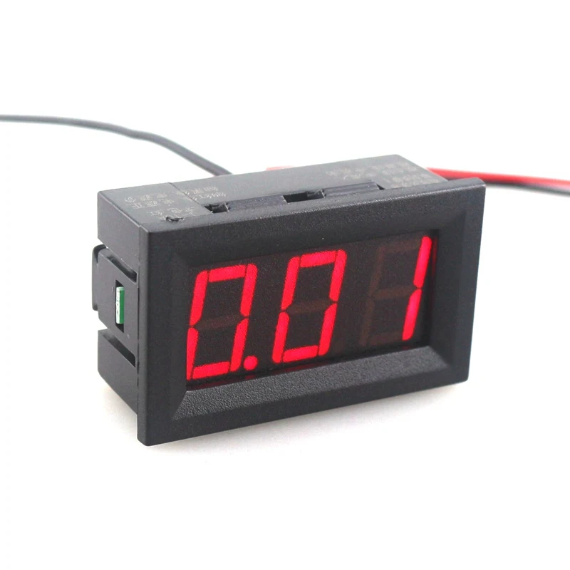 1 шт. мини сила тока в амперах Панель метр Красный светодиодный дисплей цифровой