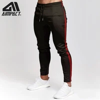 aimpact sporty fitness pants for men bodybuilding workout gyms training jogger sweatpants male active tracksuit trousers am5200