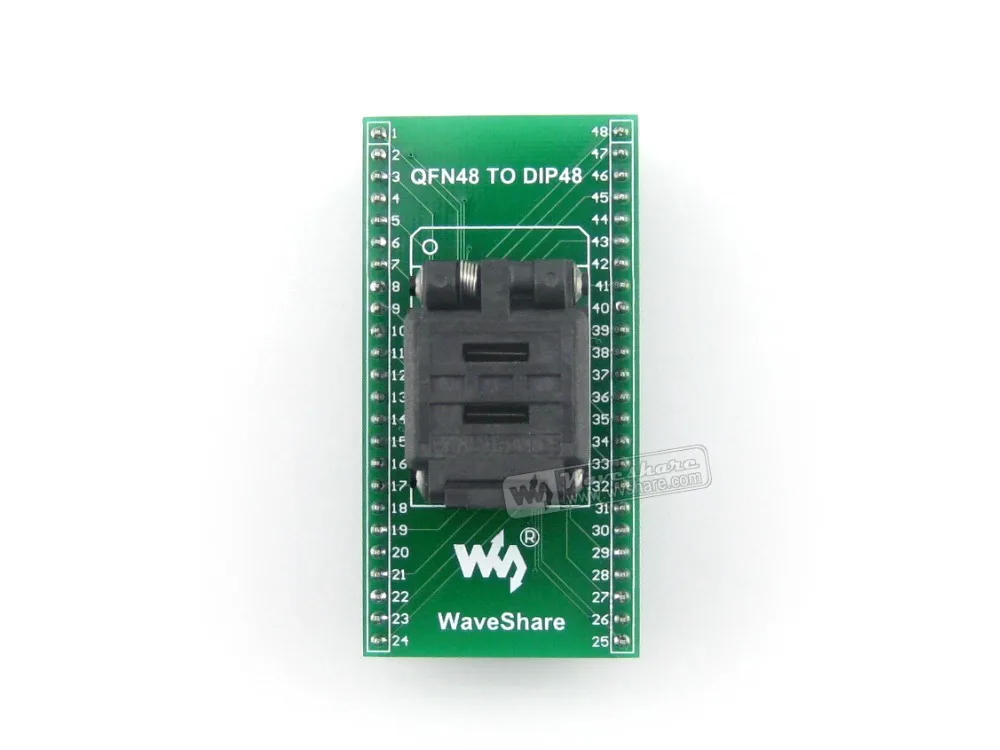 QFN48 TO DIP48 MLF48 MLP48 Plastronics 48QN50K17070 IC Test Socket Programmer Adapter 0.5mm Pitch | Компьютеры и офис