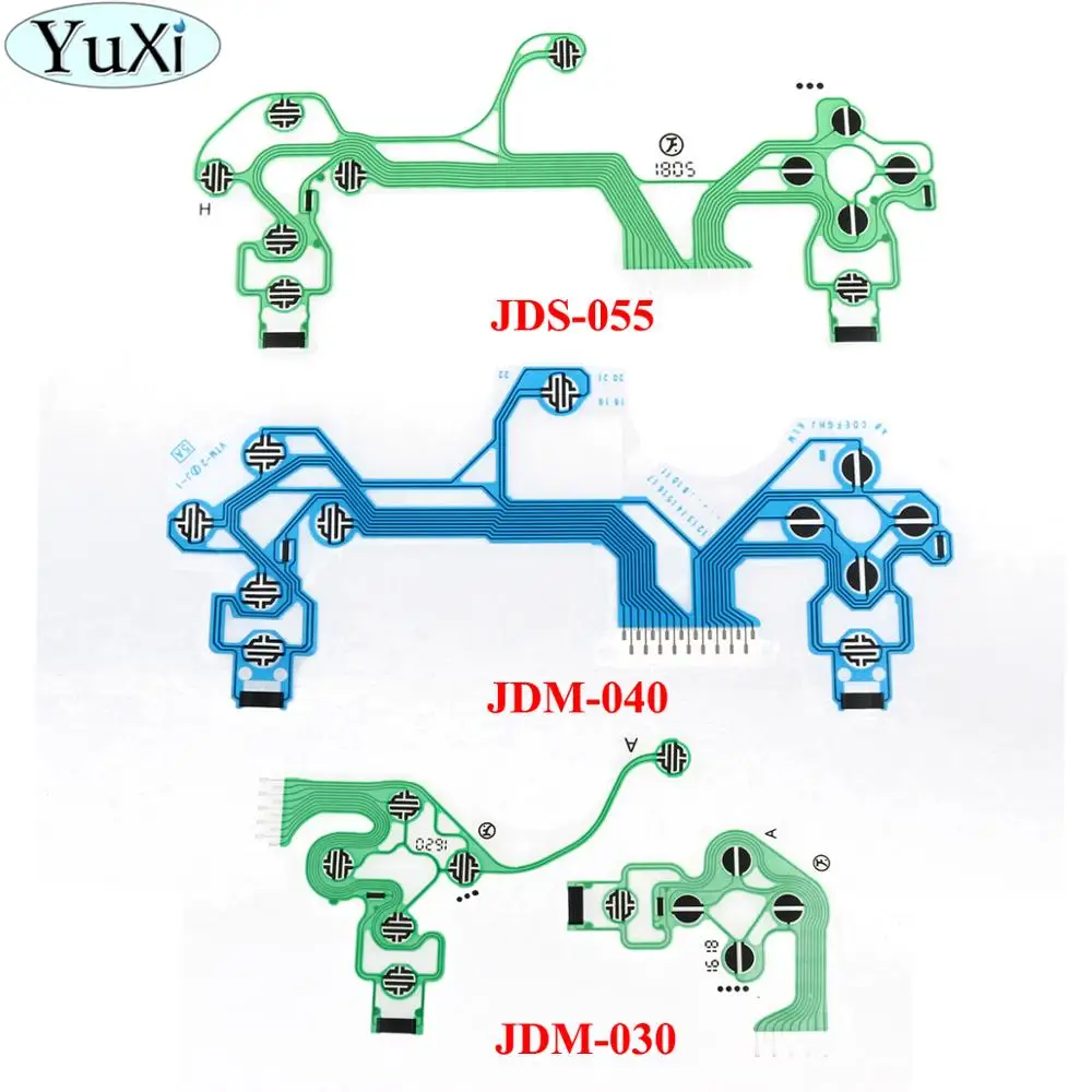 YuXi JDM-030 JDM-040 для PS4 проводящая пленка контроллера гибкий кабель Высокое качество