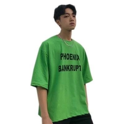 green tee Новая мужская пластиковая прозрачная рубашка с короткими рукавами, водонепроницаемая куртка, Модные прозрачные шикарные рубашки из ПВХ - Цвет: green tee
