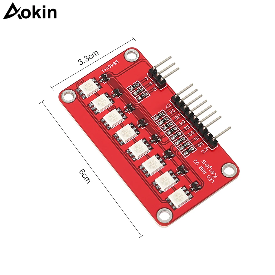 5050 RGB полный Цвет светодиодный поток воды светильник модуля SCM панель округлая с