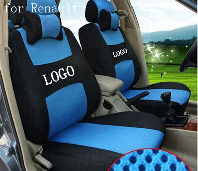 front 2 seat cover For Renault Fluence Latitude laguna red ventilate firm logo Car Seat Cover | Автомобили и мотоциклы