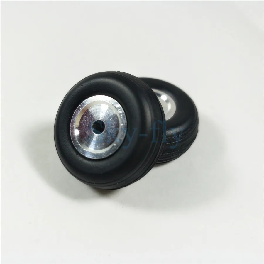 1 пара Sky-Fly RC модель PU колеса с алюминиевой ступицей мульти-размер от 1 до 8,5"