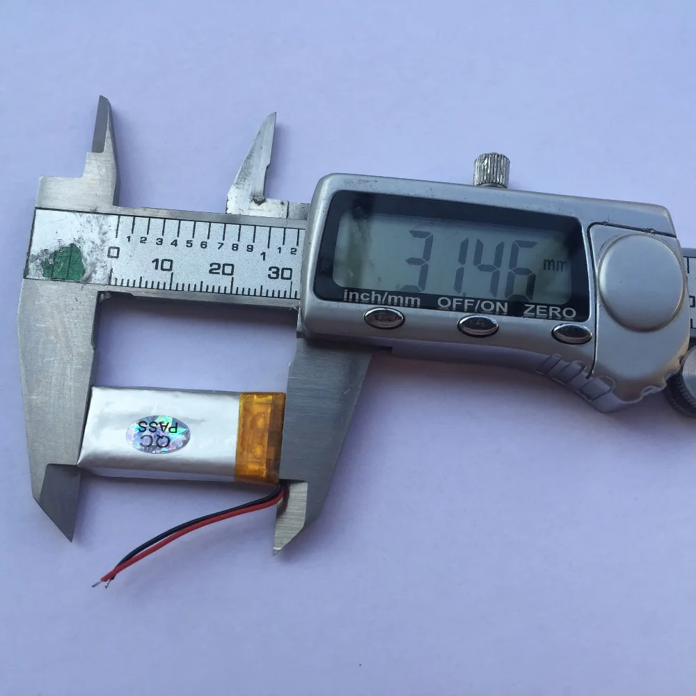Wholesale 3.7V thium polymer battery 301430 120MAH small toy Bluetooth speakers Iron General | Электроника