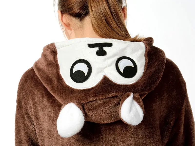 Мужские женские обезьянки взрослые животные комбинезоны Onsie пижамы C358 S/M/L/XL|onsies