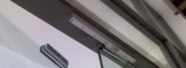 12 В двойной электронный замок Электрический магнитный дверной 280 кг 600lbs