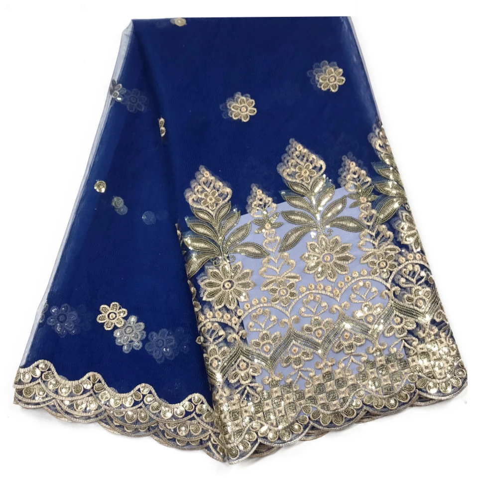 Новейшая африканская кружевная ткань 2019 Высококачественная французский