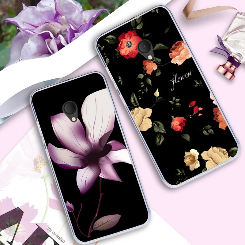 J&ampR Fitted Case for Alcatel U5 3G 4047D 4047X Flamingo Phone Cover Soft Silicone Green Leaves Girly Flower Shell 5.0 |