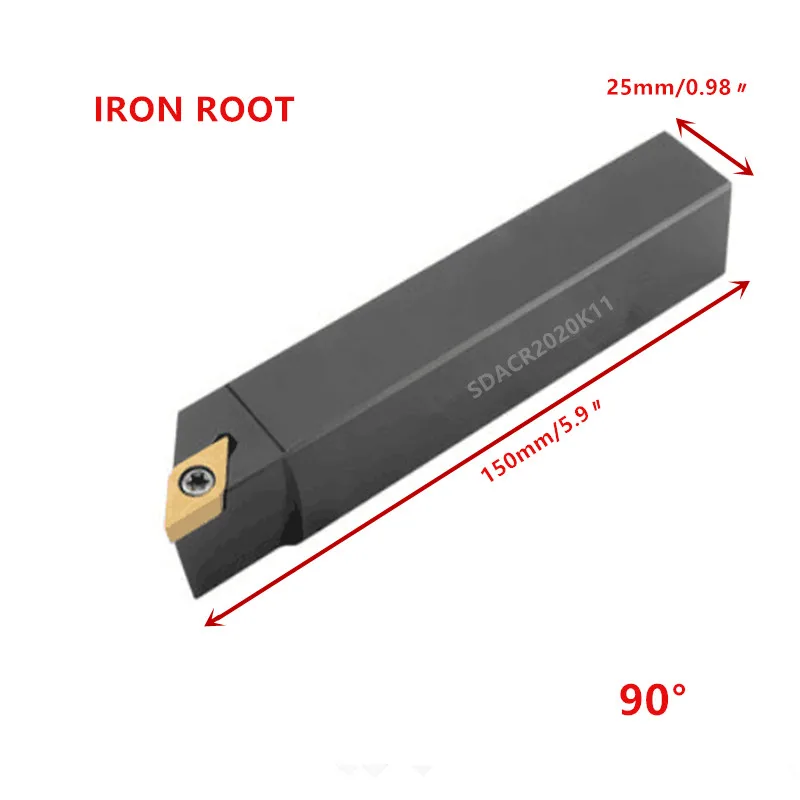 SDACR/SDACL 10mm12mm16mm 20 мм 25 мм 32 мм резец для наружной обточки держатель фреза для токарного станка с ЧПУ