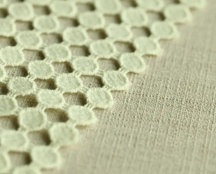 Вышивка полые Перспектива Хлопок Кружева платье шелковой ткани скрапбукинга