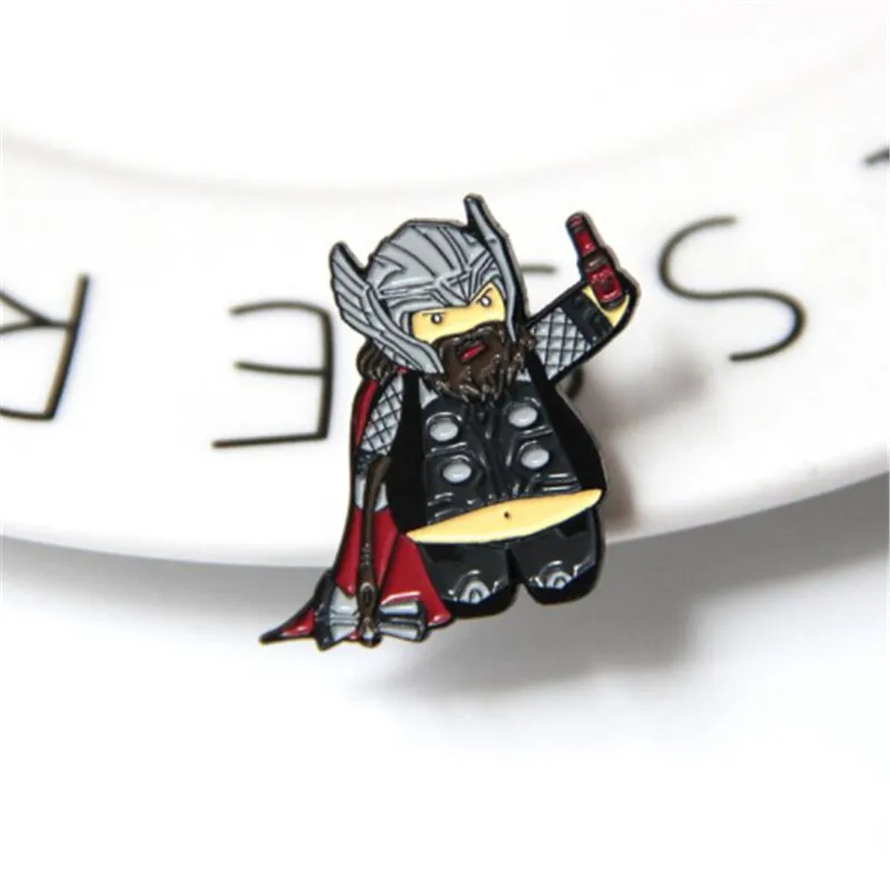 Marvel фильм Тор периферийная Брошь Косплей Реквизит аксессуары Аниме Мультфильм