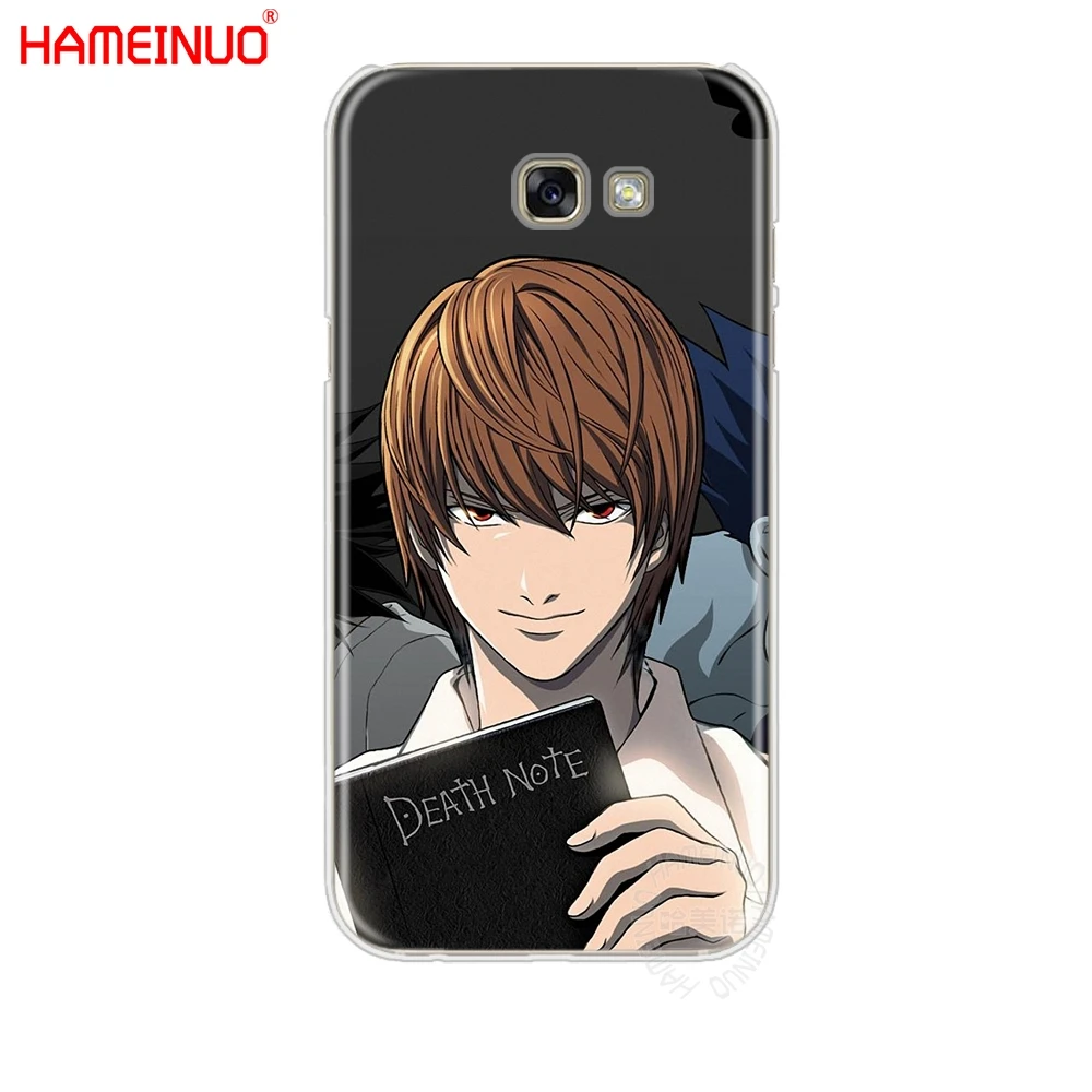 HAMEINUO чехол для сотового телефона с аниме Death Note Samsung Galaxy A3 A310 A5 A510 A7 A8 A9 2016 2017 2018 |