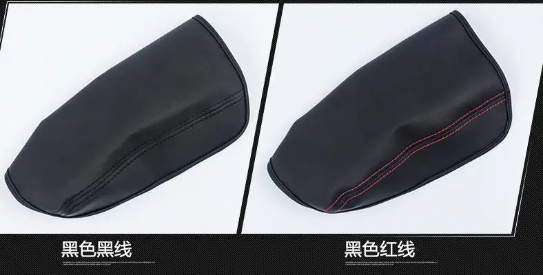 Microfiber leather Armrest Console Pad Cover Cushion Support Box Top Mat Liner For Volkswagen VW Tiguan mk1 2010-2017 | Автомобили и