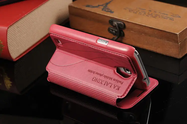 Core G3588 Luxury View Window Leather Case for Samsung Galaxy Flip Stand Cover Phone Back 3586 |