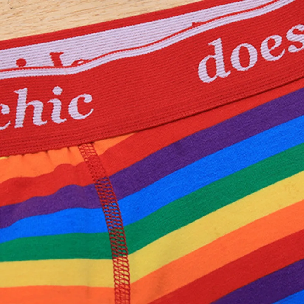 Для мужчин s нижнее белье трусы-боксеры из мягкой ткани Радуга Цвет в полоску