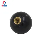 Шариковая ручка M8 x 30 мм, 10 шт., медные вставки для станка, сменные 8 мм резьба 30 мм бакелитовый шарик диаметром, черная шариковая ручка