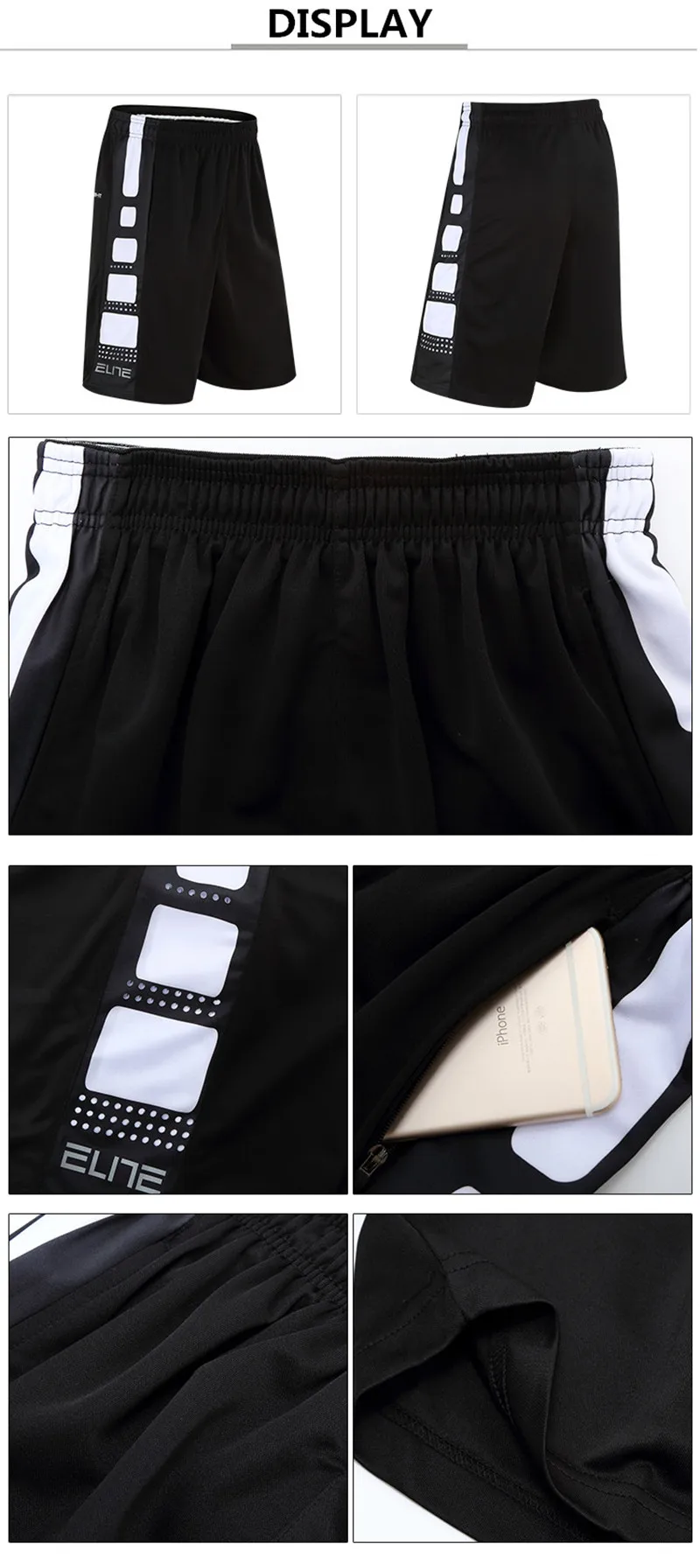 4XL эластичные баскетбольные шорты, футбольные Джерси, свободная спортивная одежда, мужские спортивные шорты для тренировок и бега